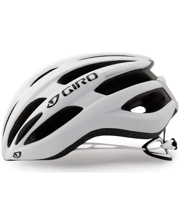 Kask rowerowy GIRO FORAY L (59 - 63 cm) biały mat – lekki kask szosowy, wentylowany, Roc Loc 5
